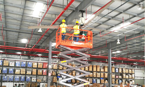 工業大吊扇維護保養