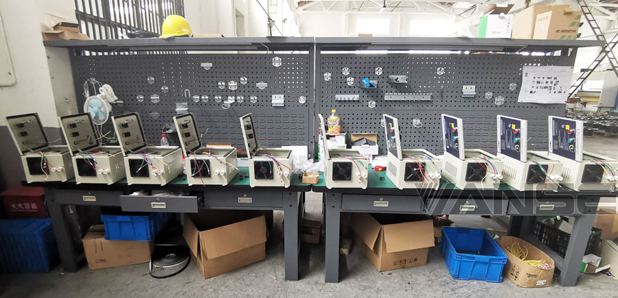 凡斯智能大型工業(yè)風扇變頻器調試