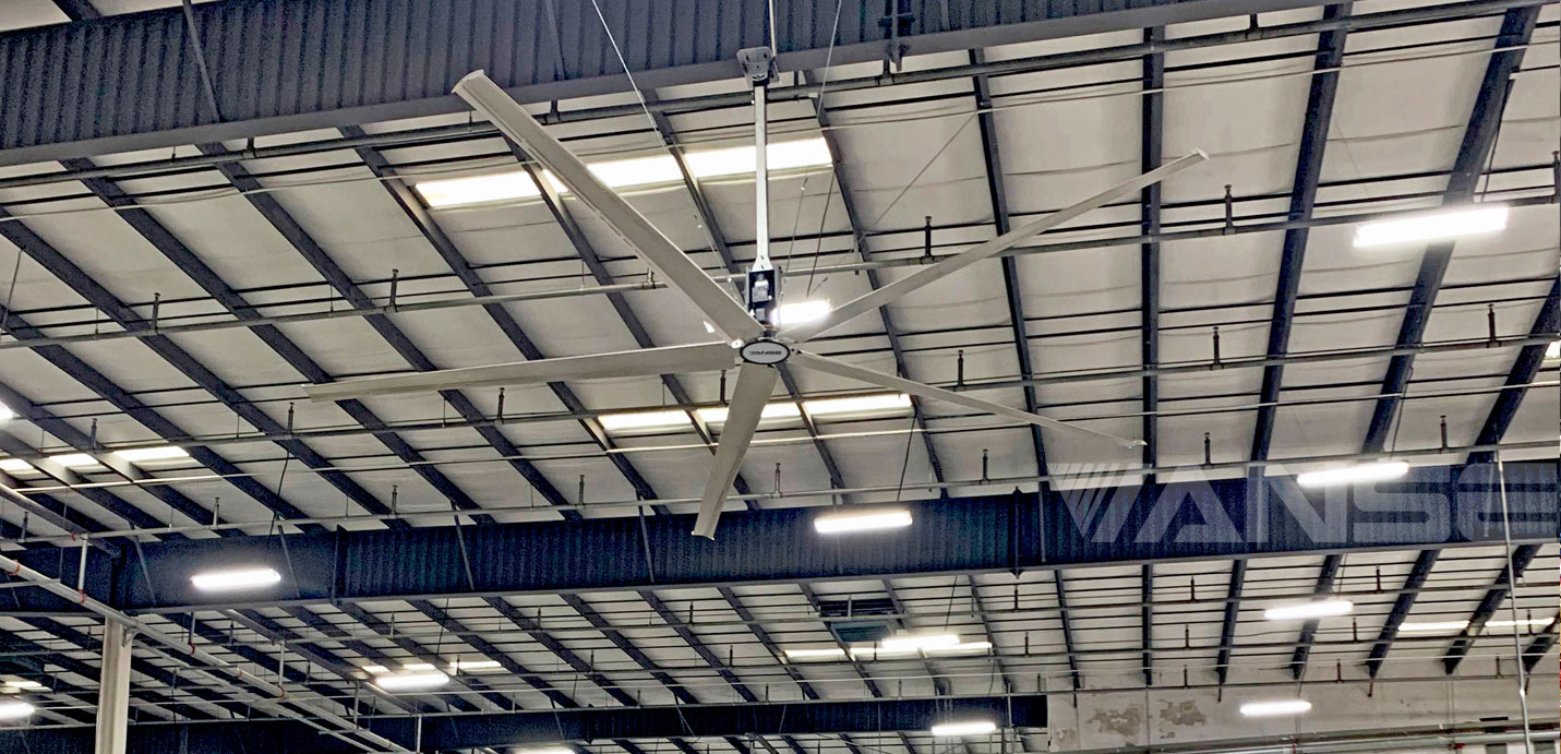 上海百世物流倉庫工業大風扇