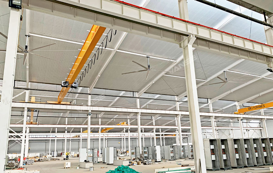 大型工業吊扇集成 大型工業吊扇集成