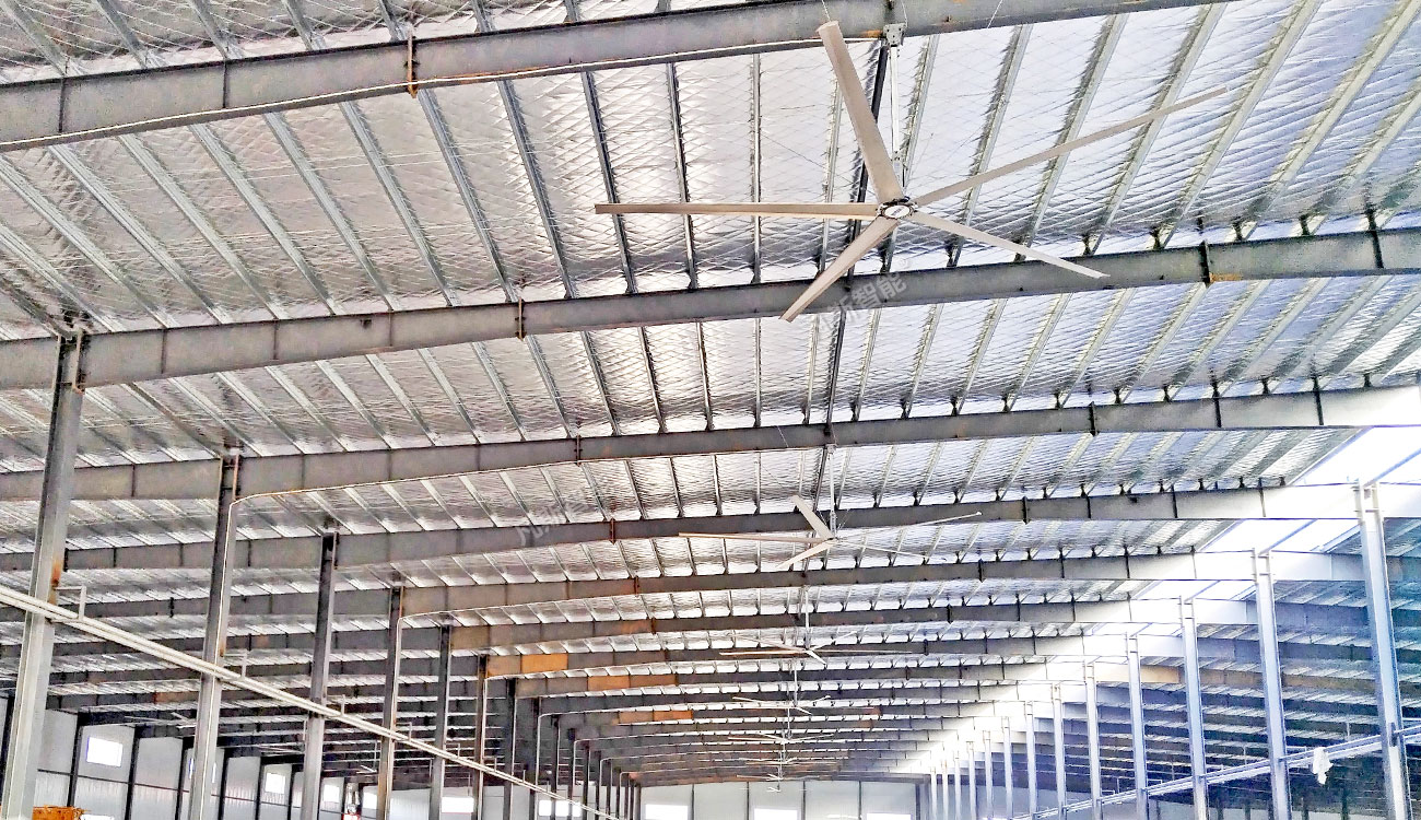 北汽集團汽車座椅生產車間工業吊扇