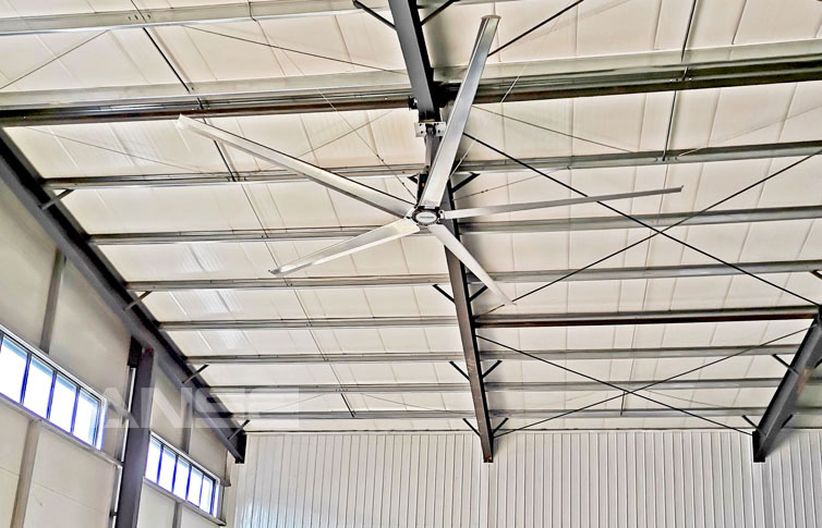 北汽集團汽車座椅生產(chǎn)車間工業(yè)吊扇