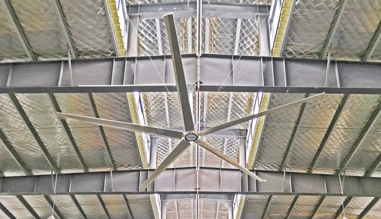 北汽集團汽車座椅生產車間工業吊扇