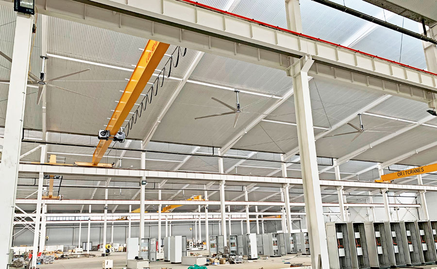 夏季工廠車間工業(yè)大吊扇 夏季工廠車間工業(yè)大吊扇