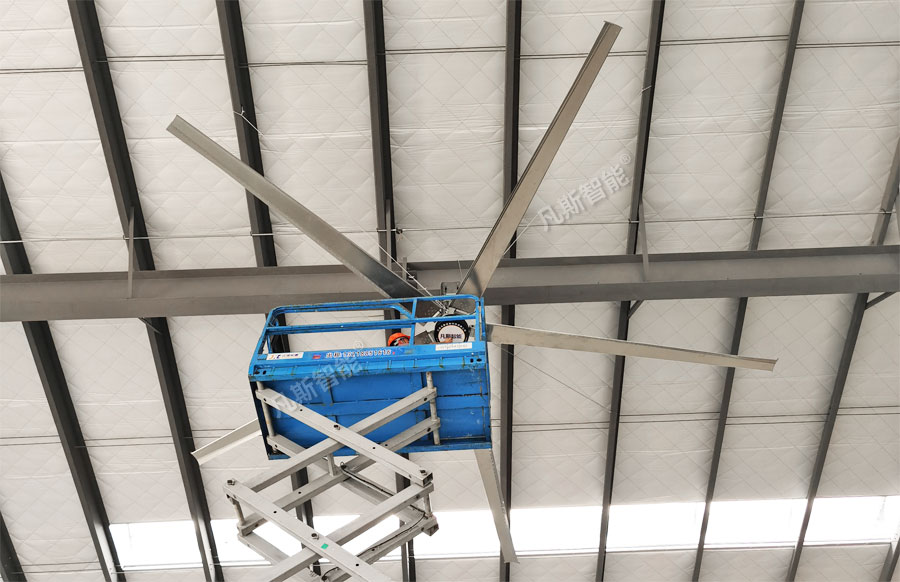 大型工業風扇零件裝配 大型工業風扇零件裝配