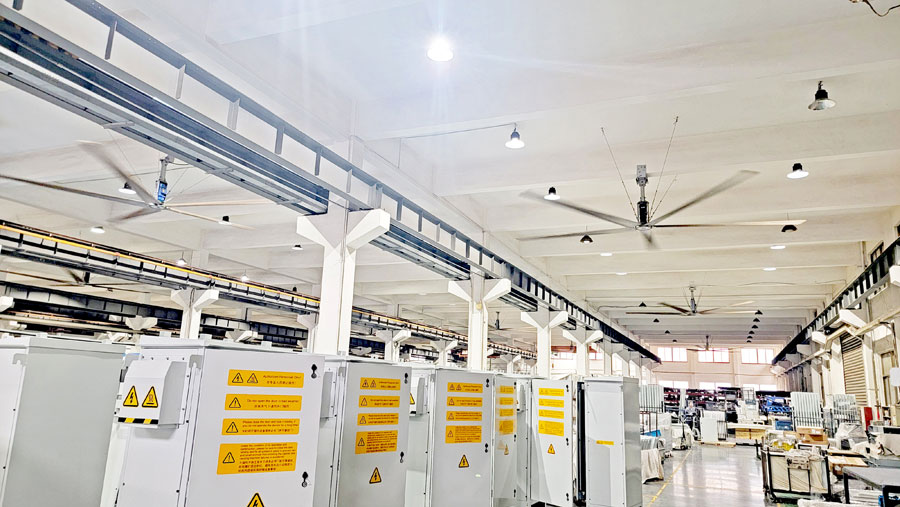 工業大型風扇鋼絲繩